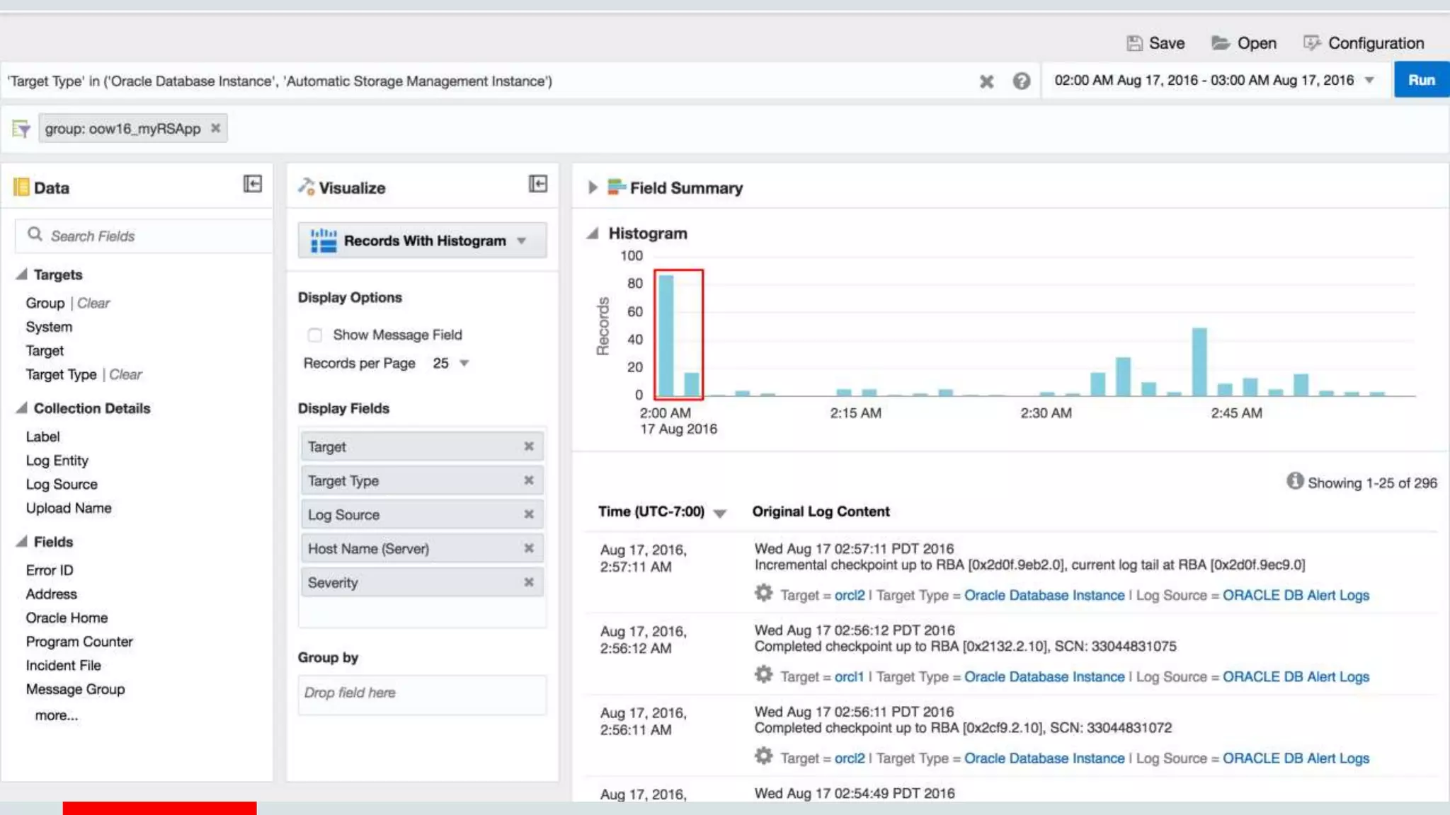 Copyright © 2016, Oracle and/or its affiliates. All rights reserved. | Confidential – Oracle Internal/Restricted/Highly Restricted 17
 