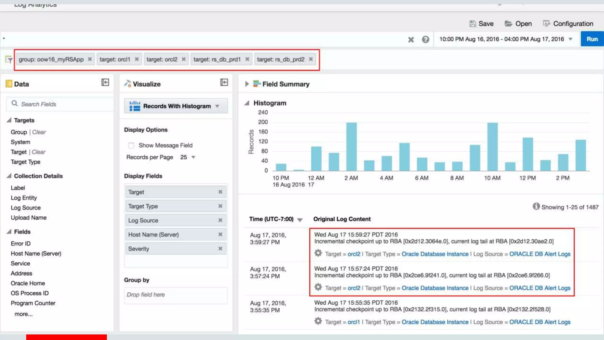 Copyright © 2016, Oracle and/or its affiliates. All rights reserved. | Confidential – Oracle Internal/Restricted/Highly Restricted 20
 