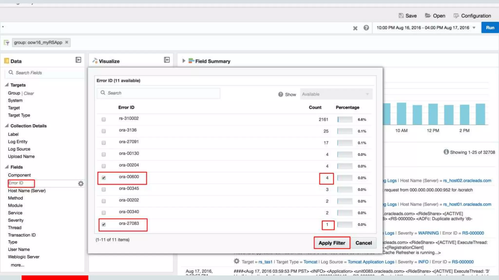 Copyright © 2016, Oracle and/or its affiliates. All rights reserved. | Confidential – Oracle Internal/Restricted/Highly Restricted 21
 