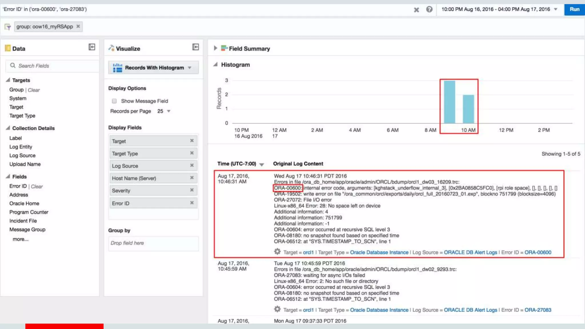Copyright © 2016, Oracle and/or its affiliates. All rights reserved. | Confidential – Oracle Internal/Restricted/Highly Restricted 22
 