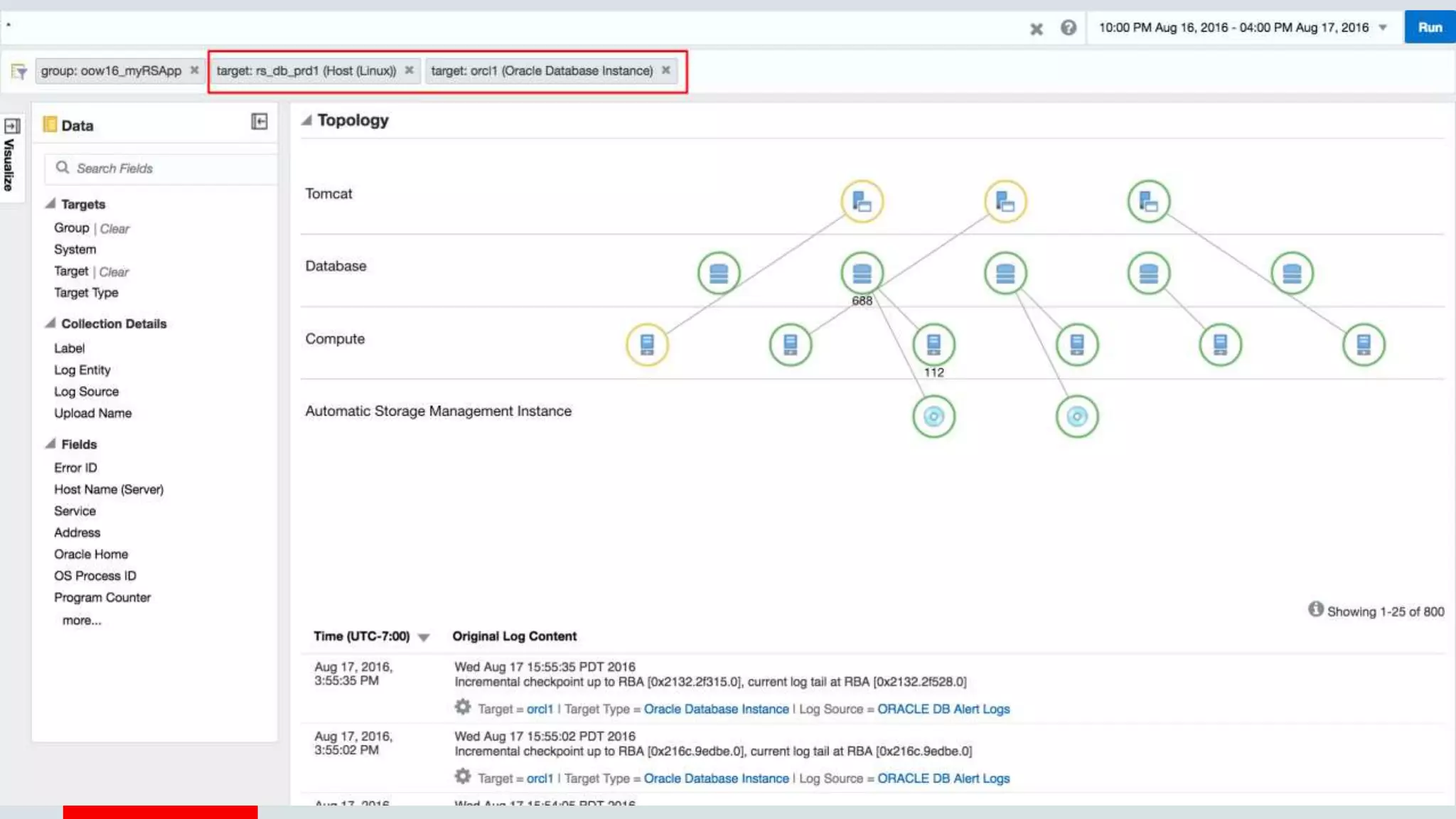 Copyright © 2016, Oracle and/or its affiliates. All rights reserved. | Confidential – Oracle Internal/Restricted/Highly Restricted 26
 