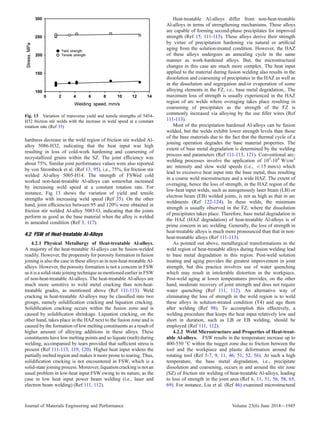 Recent Developments in Friction Stir Welding of Al alloys | PDF