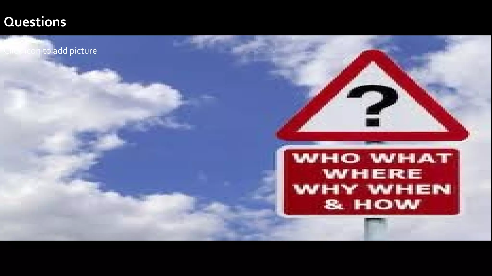 .
Click icon to add picture
Questions
 