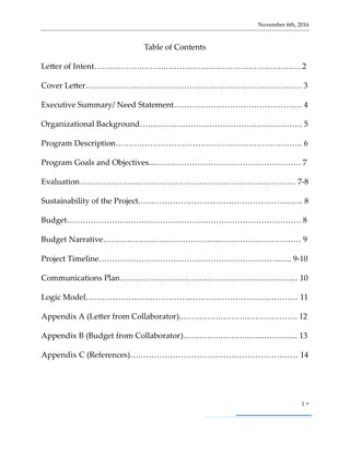 Grant Proposal | PDF
