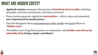 Nutritional Labeling and the Hidden Costs of Agrifood Systems | PDF