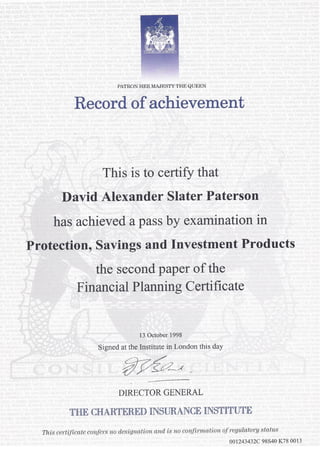 FPC Qualifications | PDF