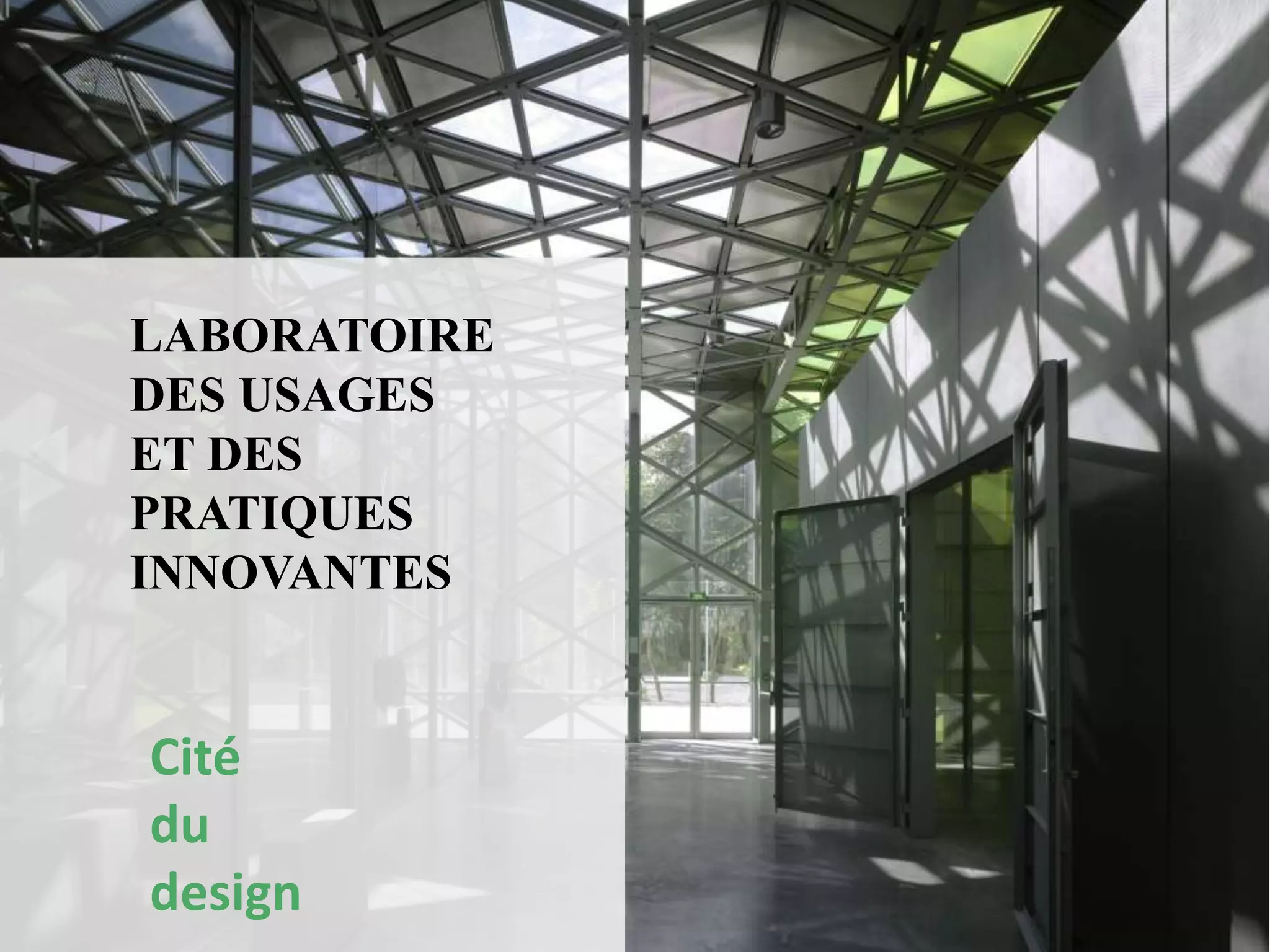 Témoignages Meilleures Pratiques, études de cas Offre vers les entreprisesLaboratoire des usages