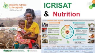 ICRISAT Global Planning Meeting 2019: CGIAR Research Program A4NH - ICRISAT & Nutrition
