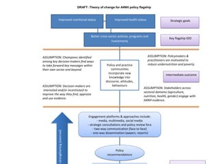 A4NH – Presentation for Discussion with Donors and Partners – June 2013