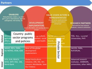 A4NH – Presentation for Discussion with Donors and Partners – June 2013