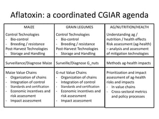 A4NH – Presentation for Discussion with Donors and Partners – June 2013