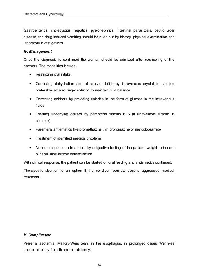 A4 obstetrics note