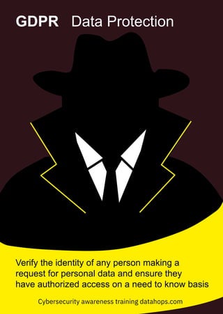 FREE A4 Data Security GDPR Posters-Data Protection part 5 | PDF
