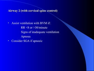 Sga Sign Trauma Basic Life & support for doctors.ppt