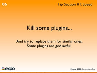 WordPress Optimisation - A4UExpo