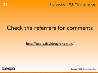 WordPress Optimisation - A4UExpo