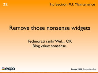 WordPress Optimisation - A4UExpo