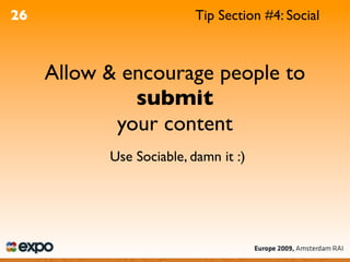 WordPress Optimisation - A4UExpo