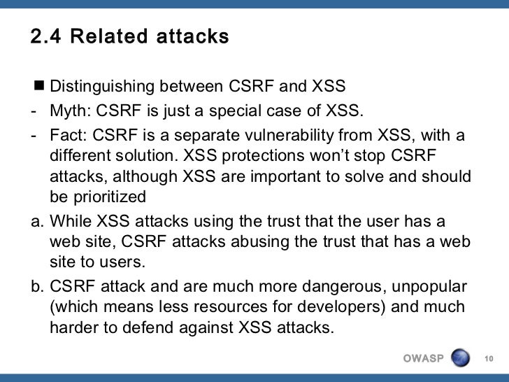 xss solution for attack Serbia cross site OWASP forgery A5  request