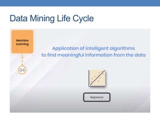 Data Mining Life Cycle
 