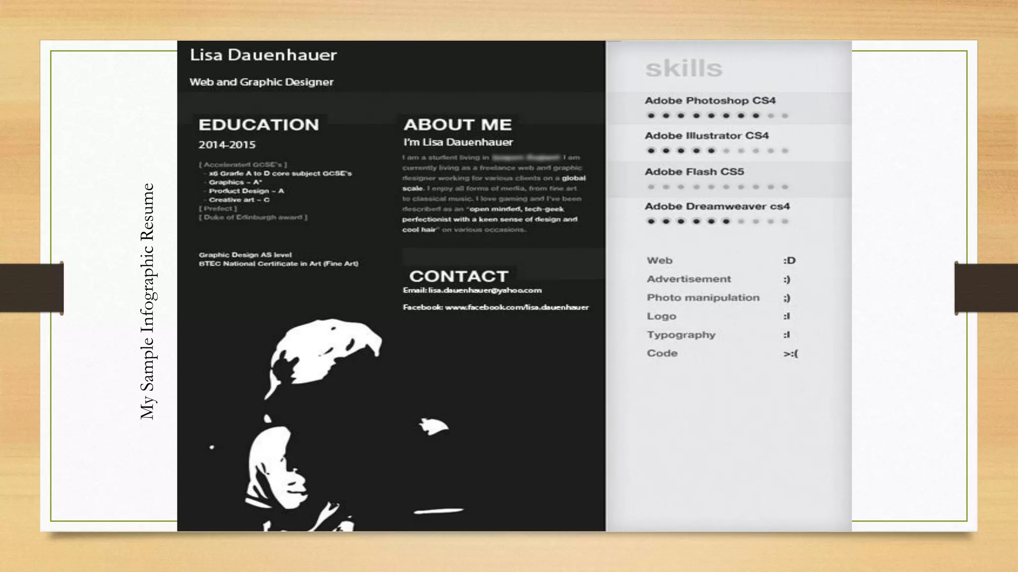 MySampleInfographicResume
 