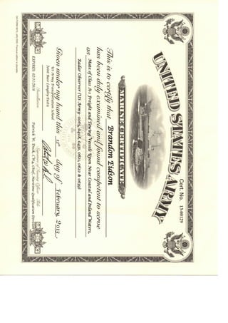 88K4O Marine License