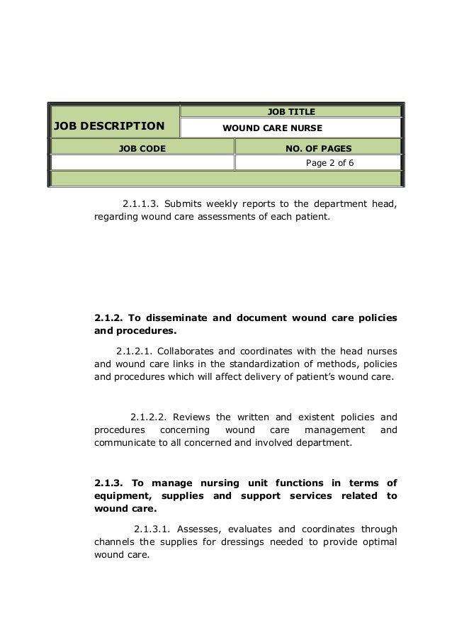 wound care nurse wound care nursing