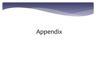 Appendix
 