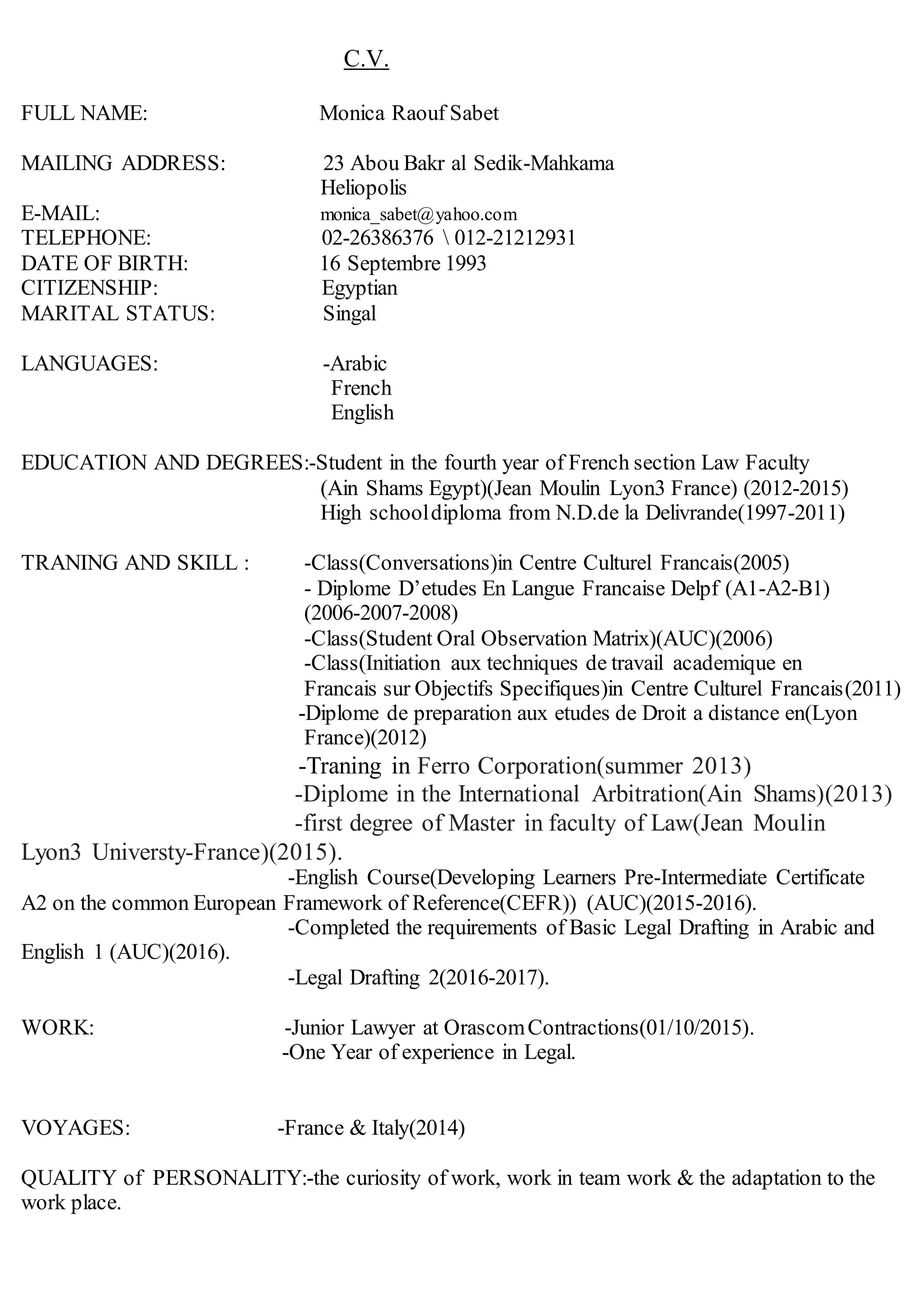 monica-raouf-c-v-english-pdf-free-download