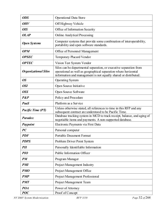 Nevada Revised Statutes >> State of Nevada RFP Legacy Modernization Nevada Revised Statutes >> State of Nevada RFP Legacy Modernization