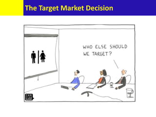 The Target Market Decision
 