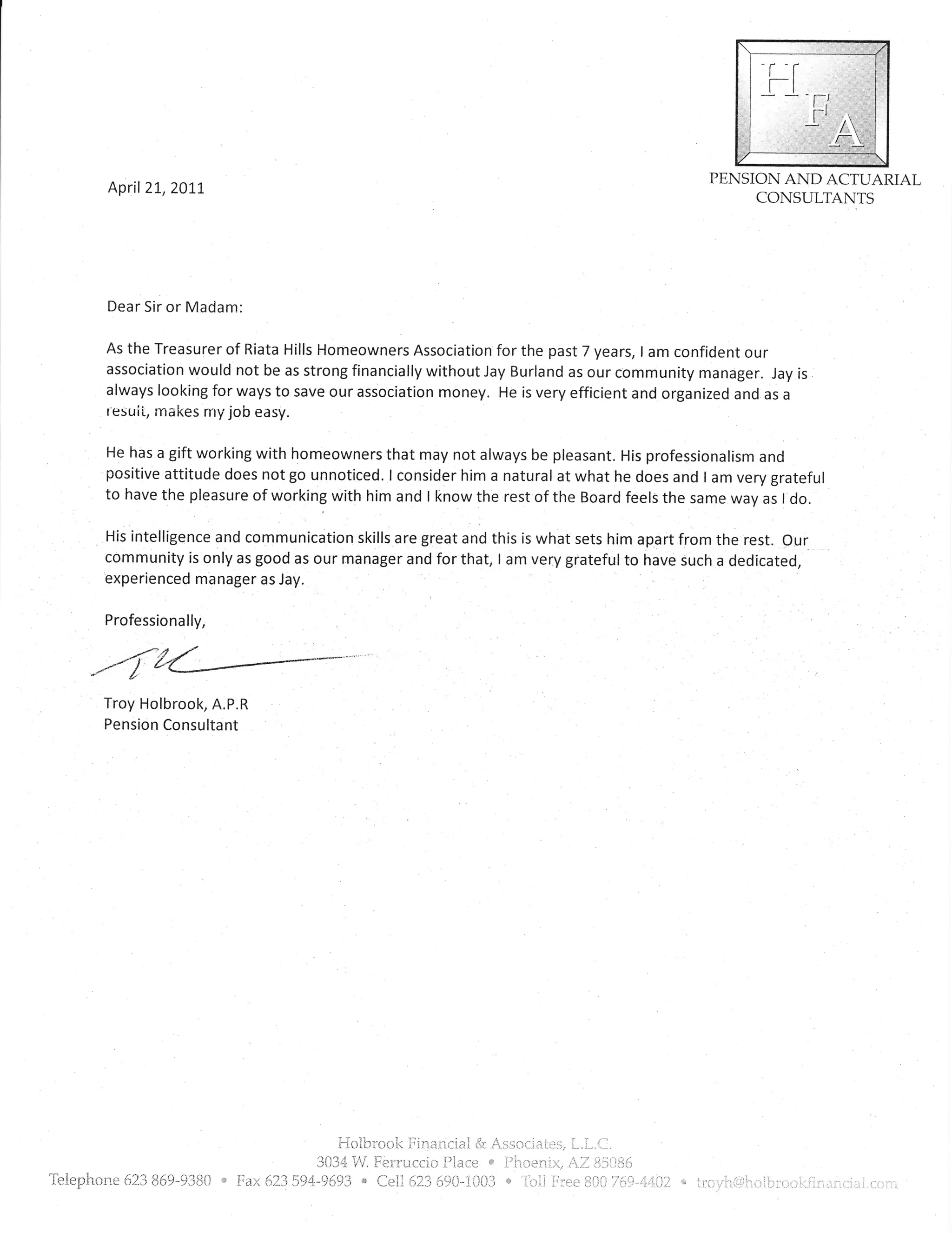 Property Management Letters of PDF