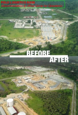 FIELD LOGISTICS BASE
(Accommodation & Office Camp for Operators)
 