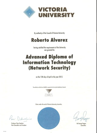 Advanced Diploma of IT