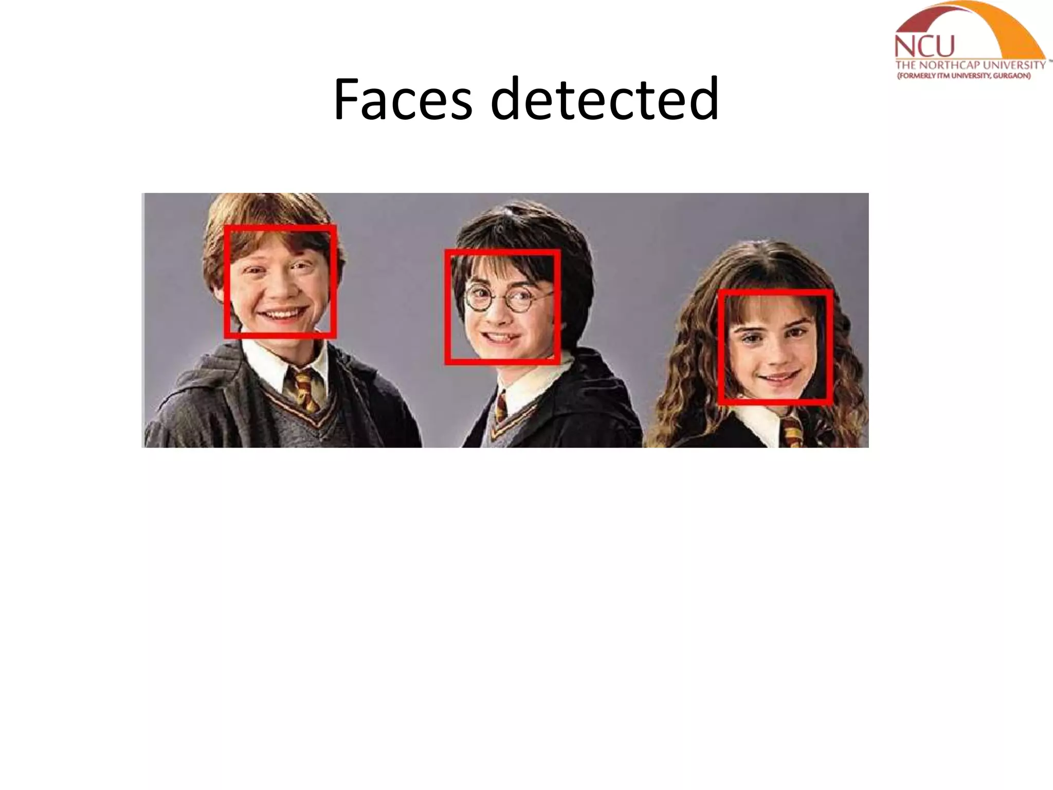 Faces detected
 
