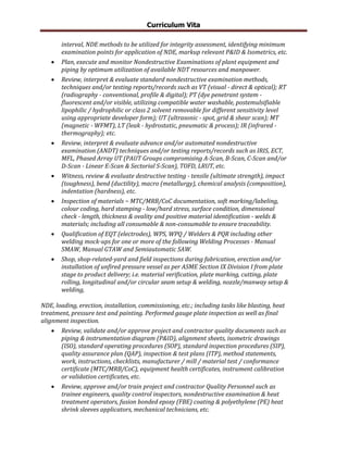 Inspector ,ElectroMechanical engineer resume rev.01