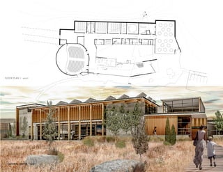 FLOOR PLAN 1 - MILLET
CULTURAL CENTER - VonZ
 