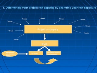 Project Risk Appetite Singapore Risk management seminar presentation pack | PPT