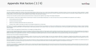 Appendix: Risk factors ( 2 / 6)
The Group is exposed to risk relating to use of open source licensed software
The Group is exposed to general risk of relying on open source licensed software. While the Group may use Open Source Software subjected to "permissive" licenses, it may also use Open Source Software subjected to "copyleft
licenses". While it currently ensures that such code is separated from proprietary code, should it fail to do so it may expose itself to situations violating those licensing conditions, and potentially infringing copyrights, which could have
an adverse effect on the Group's business, results of operations, financial condition, cash flows and/ or prospects.
The Group may not be able to provide successful and timely enhancements or keep pace with a significant step change in technological development
The Group operates in markets that are highly sensitive to enhancements of solutions and technological developments. As a result, the Group's future success and profitability will be dependent upon its ability to:
• Improve existing services and solutions;
• Provide new services and solutions;
• Address the increasingly sophisticated needs of its customers; and
• Anticipate major changes in technology and respond to technological developments on a timely basis.
If the Group is not successful in upgrading its existing systems and solutions, or the technical skill set of its employees, on a timely and cost-effective basis in response to technological developments or changes in industry standards,
this could have a material adverse effect on the Group's ability to retain existing customers and the ability to attract new customers, and ultimately also on the Group's business, results of operations, financial position, cash flows
and/or prospects.
The Group is subject to risks regarding the implementation of its strategies and strategic alliances
To become a fully integrated digital solutions provider, the strategy for building the solutions platform is through organic growth, acquisitions and partnerships. Organic growth will come from selling and delivering more solutions to
existing customers, as well as acquiring new customers. As part of the Group's growth strategy, acquisitions, joint ventures and strategic alliances will be constantly evaluated. There are risks and uncertainties concerning the ability to
identify and implement such opportunities and partners. The failure of identifying and implementing such partners may have an adverse effect on the Group’s growth, earnings and market capitalization.
The Group may not be successful in expanding its operations
The Group may acquire or contract companies, enterprises or assets in the future as a part of its growth strategy. The Group may experience difficulties in developing or integrating these additional assets, businesses and/or
employees into its existing operations. Future growth will depend upon a number of factors, both within and outside of the Company's control. It may not be successful in expanding its operations, and any expansion may not be
profitable, or may result in losses for the Group.
If the Group’s operations continue to expand, the Group may need to increase the number of employees and enhance the scope of operational and financial systems to handle the increased complexity and a potential expansion of
the Group’s operations. The Company cannot give any assurance that it or the Group companies will be able to attract and retain qualified management and employees for this purpose.
The Group is dependent on key personnel
The Group’s success depends in a large part upon its ability to recruit, motivate and retain highly skilled employees with the functional and technical skills and experience necessary to develop and deliver the Group’s services. There
can be no assurance that the Group will be able to recruit, motivate and retain sufficient numbers of qualified employees in the future. A failure to do so could have a material adverse effect on the Group’s business, financial condition,
results of operations or prospects.
 