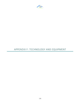 &
& 136&
&
&
&
&
&
&
&
&
APPENDIX&F:&TECHNOLOGY&AND&EQUIPMENT&
 
