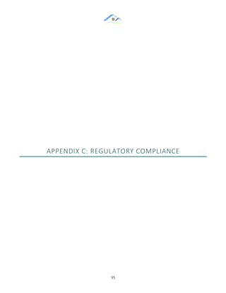 &
& 95&
&
&
&
&
&
&
&
&
APPENDIX&C:&REGULATORY&COMPLIANCE&
&
& &
 