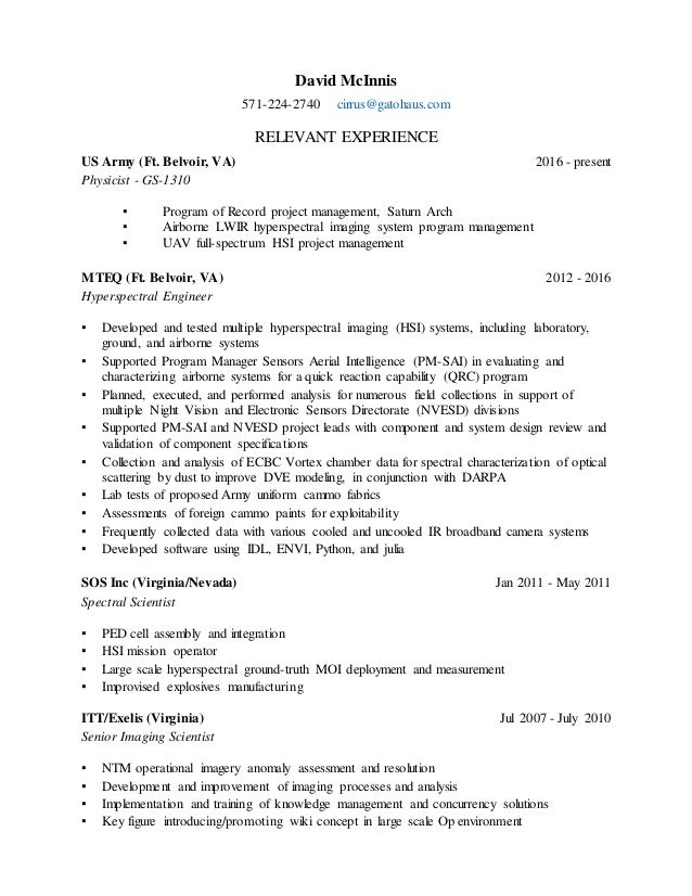 Uav engineer resume