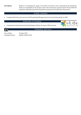 New Resume swami PDF - New Resume Swami 3 320 