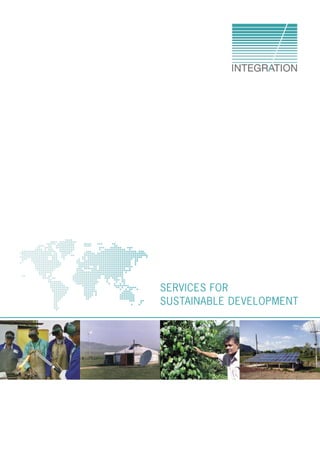 SERVICES FOR
SUSTAINABLE DEVELOPMENT
 