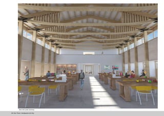 5th Year Thesis- Headquaters for Etsy
Main hall/ public workshop
 