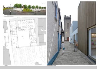 Laneway leading to churchSite plan
Proposed Ballybricken Square
 