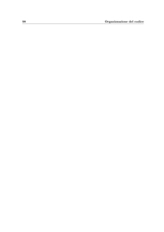 8.4 Package eValServer 95
eValServer
AttachmentController
init(config: void) : void
destroy() : void
processRequest(request: void) : void
doGet(request: void) : void
doPost(request: void) : void
getServletInfo() : String
dbAccess
create dbAccess()
create dbAccess(host: String,database: String,user: String,password: String)
setdbConnection(conn: Connection) : boolean
getdbConnection() : Connection
freeDBConnection() : Connection
setError(strError: String) : void
getError() : String
resetError() : void
isErrorOccurred() : boolean
getdbHost() : String
getdbName() : String
getdbUser() : String
getdbPassword() : String
escapeString(str: String) : String
setQuery(str_sql: String) : int
updateQuery(str_sql: String) : int
getRecord() : String[]
resetQuery() : void
getQueryValue(str_sql: String) : HashMap
getOrderedQuery(str_sql: String,ColumnIndex: int) : TreeMap
getQueryColumn(str_sql: String,ColumnIndex: int) : ArrayList
getQuery(str_sql: String) : ArrayList
lastID() : int
finalize() : void
closeStatement() : void
dbAttachmentAccess
dbInsertQuestion
create dbInsertQuestion()
create dbInsertQuestion(host: String,database: String,user: String,password: String)
String2ID(strID: String) : int
setIDCourse(IDCourse: int) : void
setIDCourse(strIDCourse: String) : boolean
getIdCourse() : String
setIDArgument(strIDArgument: String) : boolean
getIdArgument() : String
setIDExam(strIDExam: String) : boolean
getIdExam() : String
setIDTest(strIDTest: String) : boolean
getIdTest() : String
setIDQuestion(strIDQuestion: String) : boolean
getIdQuestion() : String
setIDStudent(strIDStudent: String) : boolean
getIdStudent() : String
isAuthenticated(Login: String,Password: String) : boolean
setFirstIdArgument() : boolean
putEmptyQuestion() : String
InsertQuestion(question: QuestionClass) : boolean
updateQuestion(AnswerType: String,RightAnswer: String,HTMLtext: String) : boolean
updateQuestionFields(Memorandum: String,Comment: String) : boolean
getQuestion() : HashMap
deleteQuestion() : boolean
putAttachment(buffer: byte[]) : String
finalize() : void
dbStudentModel
create dbStudentModel()
create dbStudentModel(host: String,database: String,user: String,password: String)
getIdStudent() : String
getIdQuestion() : String
getIdExam() : String
getCode() : String
getIdTest() : String
getAnswerType() : String
isAuthenticated() : boolean
isExamEnd() : boolean
isRunningExam() : boolean
getExecutionStatus() : String
putAction(Type: String,Parameters: String) : void
isAuthenticated(Matricula: String,Password: String,jSessionID: String,strClientName: String,HTTPHeader: String) : boolean
isStillAuthenticated(jSessionID: String) : boolean
StartExam() : boolean
getTimeLeft() : String
setNextQuestion() : boolean
setCurrentQuestion() : boolean
setQuestion(Next: boolean) : boolean
setStudentAnswer(strContent: String[]) : boolean
setStudentAnswer(strContent: String[],Value: float) : boolean
getRightAnswer() : String
Surrender() : boolean
End() : boolean
dbTeacherModel
create dbTeacherModel()
create dbTeacherModel(host: String,database: String,user: String,password: String)
setMonths(strMonths: String) : boolean
getMonths() : String
isAdministrator() : boolean
setAdministrator(b: boolean) : void
clearJSPHistory() : void
isJSPHistoryEmpty() : boolean
setCurrentJSP(JSP: String) : void
getCurrentJSP() : String
setPreviousJSP() : void
deleteRecords(son: String,father: String,joinField: String) : int
clear() : int
insertCourse(Name: String,Teacher: String,Login: String,Password: String) : boolean
updateCourse(Name: String,Teacher: String) : boolean
deleteCourses(strIDsCourse: String[]) : boolean
updateCourseLogin(Login: String,Password: String) : boolean
insertArgument(Name: String,Description: String) : boolean
updateArgument(Name: String,Description: String) : boolean
deleteArguments(strIDsArgument: String[]) : boolean
insertExam(Name: String,ExamDate: String,Length: String,MaxStudentGroup: String,Comment: String) : boolean
updateExam(Name: String,ExamDate: String,Length: String,MaxStudentGroup: String,Comment: String) : boolean
deleteExams(strIDsExam: String[]) : int
isExamStarted() : boolean
setExamActive() : boolean
setExamInactive() : boolean
setExamResult() : boolean
isTestUsed() : boolean
insertTest(Title: String,RandomSorting: boolean) : boolean
updateTest(Title: String,Template: String,Sorting: String) : boolean
deleteTests(strIDsTest: String[]) : boolean
copyTest() : boolean
setTestDifficulty() : boolean
addTestQuestion(strIDsQuestion: String[]) : boolean
deleteTestQuestion(strIDsQuestion: String[]) : boolean
updateTestQuestionValue(strValue: String[],strIDsQuestion: String[]) : boolean
updateTestQuestionOrder(strOrder: String[],strIDsQuestion: String[]) : boolean
assignTestExam(strIDsTest: String[]) : boolean
addAssignment(strIDStudent: String,strIDTest: String,ExamGroup: int) : boolean
setRightAnswer(strRightAnswer: String) : boolean
setAnswerValue(strRightAnswerValue: String,strNoAnswerValue: String,strWrongAnswerValue: String,AllowPartialAnswer: boolean) : boolean
setScoreParameter(strScoreMax: String,strScoreMin: String,strValueMax: String,strValueMin: String) : boolean
RecorrectAnswer() : boolean
updateAnswerValue(strValue: String[],strIDsQuestion: String[]) : boolean
isAllAnswerCorrect() : boolean
deleteQuestions(strIDsQuestion: String[]) : boolean
getQuestionCount() : String
setQuestionDifficulty(diff: double) : boolean
moveQuestions(strIDArgument: String,strIDsQuestion: String[]) : boolean
setQuestionsDifficulty() : boolean
getAnswerType() : String
getAttachments(strIDsQuestion: String[]) : ArrayList
addStudentRegistration(r: Reader) : boolean
addStudentRegistration(Matricula: String,Surname: String,Name: String) : boolean
removeStudentRegistration(IDsStudent: String[]) : boolean
finalize() : void
eVal
AttachmentClassHTMLDriver QuestionClass
http
HttpServletHttpServletResponseWrapper
TeacherController
init(config: void) : void
destroy() : void
JSPdispatcher(strJSP: String,request: void) : void
ShowPoolInfo(Login: boolean,request: void) : void
HTTPHeader(request: void) : String
Send(response: void) : boolean
UpdateClientXMLConfig(host: String) : boolean
processRequest(request: void) : void
doGet(request: void) : void
doPost(request: void) : void
getServletInfo() : String
QuestionJarHandler
create QuestionJarHandler(os: OutputStream)
ParserMessage(msg: String) : void
error(str: String) : void
startDocument() : void
startElement(tag: void) : void
text(str: String) : void
endElement(tag: void) : void
endDocument() : void
print(str: String) : void
printElement(tag: void) : void
BackResponseClass
pw : PrintWriter
create BackResponseClass(response: void)
getWriter() : PrintWriter
setContentType(type: String) : void
flushBuffer() : void
isCommitted() : boolean
resetBuffer() : void
StudentController
init(config: void) : void
destroy() : void
JSPdispatcher(strJSP: String,request: void) : void
ShowPoolInfo(CurrentQuestion: boolean,request: void) : void
HTTPHeader(request: void) : String
processRequest(request: void) : void
doGet(request: void) : void
doPost(request: void) : void
getServletInfo() : String
Figura 8.4: Classi del package eValServer.
 