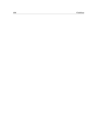 Appendice A
Il CD–ROM allegato
A corredo di questa tesi `e stato creato un CD–ROM contenente l’applicazione, i sorgenti,
la documentazione, i javadoc e tutto quello che `e servito per realizzare il progetto. Ecco i
contenuti delle directory:
• doc contiene tutti i ﬁles che servono per compilare la tesi con LATEX; include anche:
∗ tools sono tutte le applicazioni e i manuali che sono serviti per la stesura della tesi
e della documentazione: jalopy per la formattazione del codice in modo da renderlo
ben leggibile; latex contiene i manuali dei principali pacchetti usati per la stesura
della tesi; postscript contiene i manuali di Adobe per il linguaggio PostScript; UML
contiene l’applicazione ArgoUML, le speciﬁche e i manuali dell’Uniﬁed Modeling
Language (uno standard per la progettazione orientati agli oggetti);
∗ erwin contiene gli schemi logico e ﬁsico della base di dati realizzati con l’appli-
cazione ERwin;
∗ history contiene alcuni cenni storici sulle tecnologie che si sono utilizzate;
∗ Javadoc sono i Javadoc dell’applicazione e-Val;
∗ UML contiene i diagrammi realizzati con il programma ArgoUML;
• project contiene tutte i ﬁles che riguardano la realizzazione del progetto:
∗ build contiene i package con le classi Java compilate;
∗ source contiene i sorgenti dell’applicazione;
∗ Comune contiene i sorgenti e i ﬁles necessari per la compilazione del package eVal;
∗ Docente contiene i sorgenti e i ﬁles necessari per la compilazione del package
eValTeacher;
∗ Server contiene i sorgenti e i ﬁles necessari per la compilazione del package
eValServer;
∗ Studente contiene i sorgenti e i ﬁles necessari per la compilazione del package
eValStudent;
 