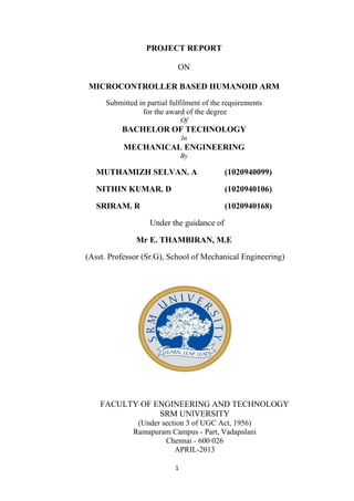 Final_Semester_Project _Report | PDF