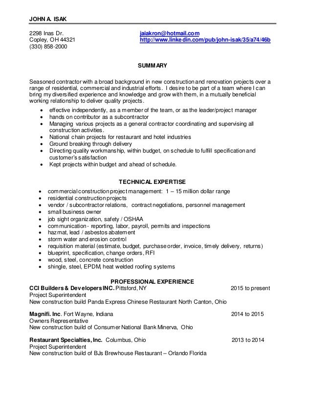john resume msword9742016